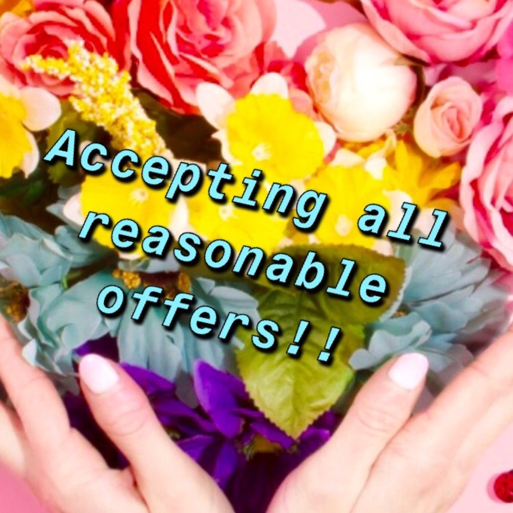 Accepting all reasonable offers for a short time!